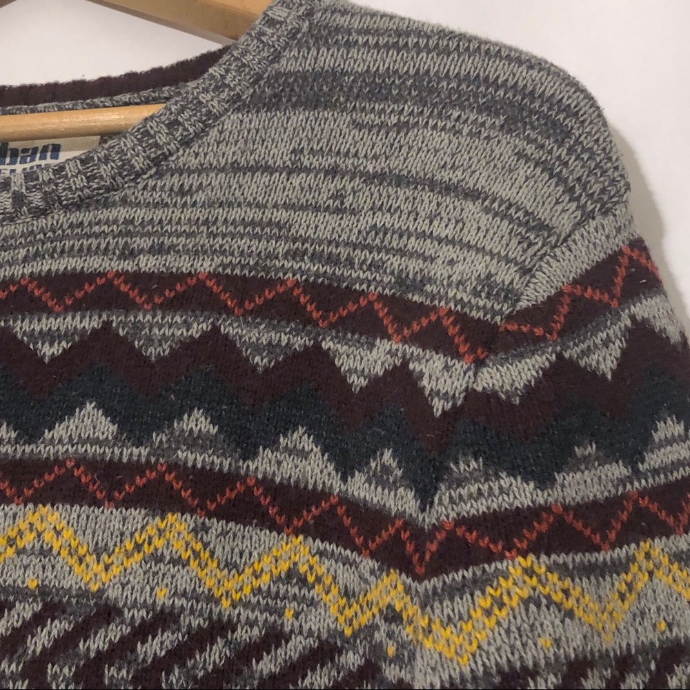 Urban Pipeline Geo-Pattern Very Cozy Sweater - Picture 3 of 7